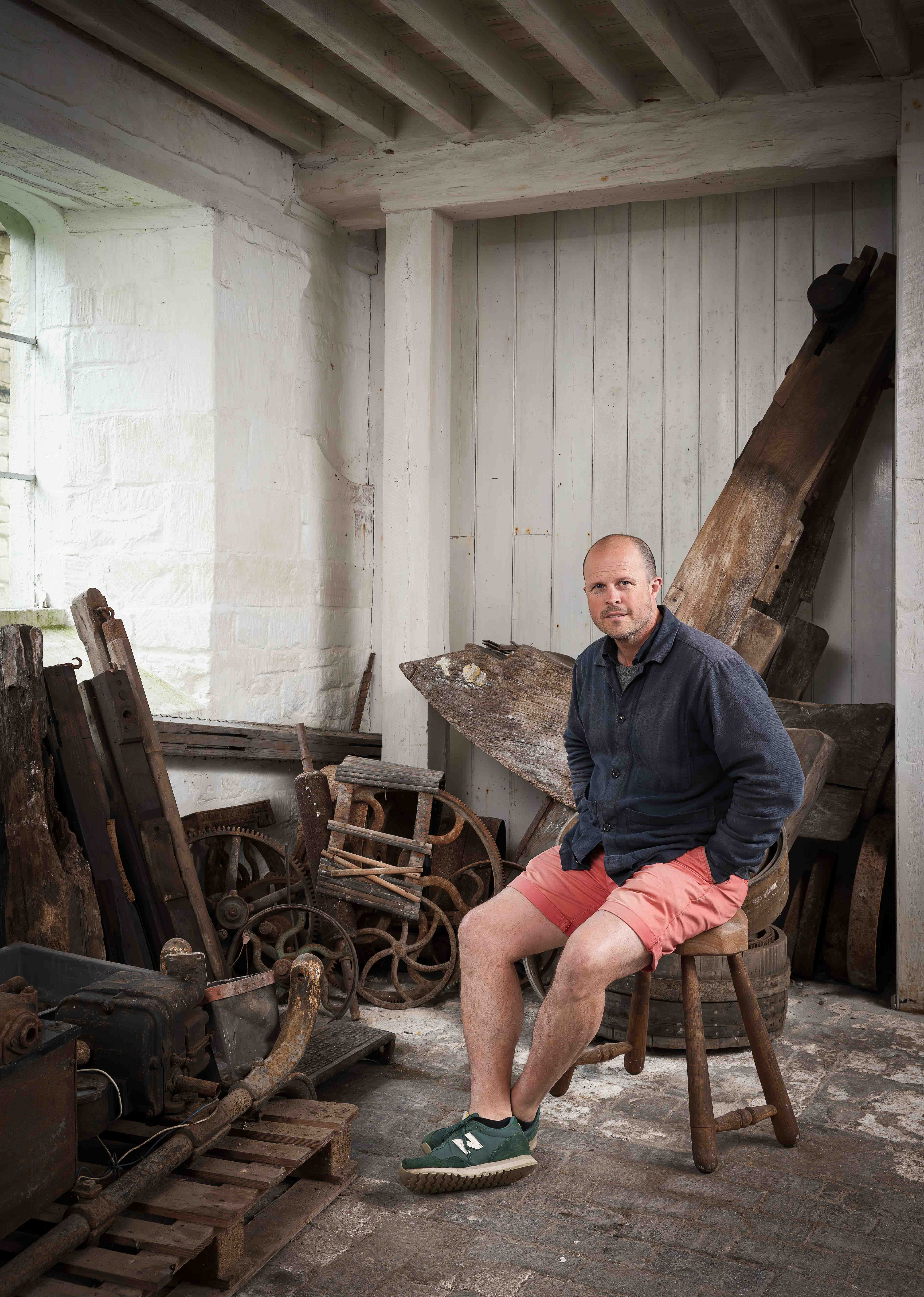 Portrait of Tom Howard, Director at Millar Howard Workshop